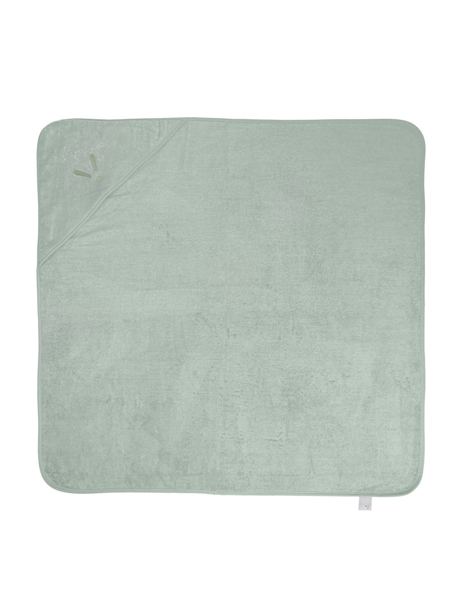 Piapimo Ręcznik z kapturkiem 90x90cm zielony z haftem TowelPower