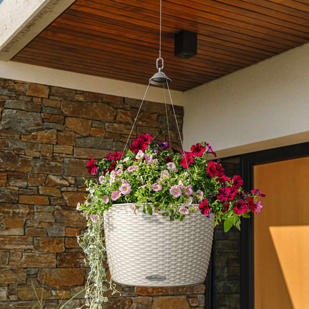 Lechuza Doniczka NIDO Cottage 35 ALL-IN-ONE, jasnoszara