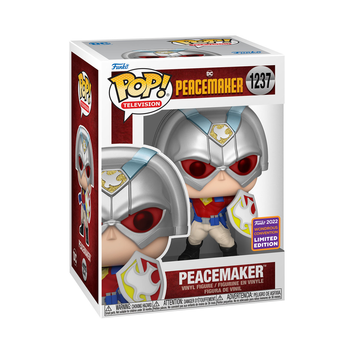 Funko POP! Television, figurka kolekcjonerska, DC Peacemaker, Limitowana Edycja, 1237