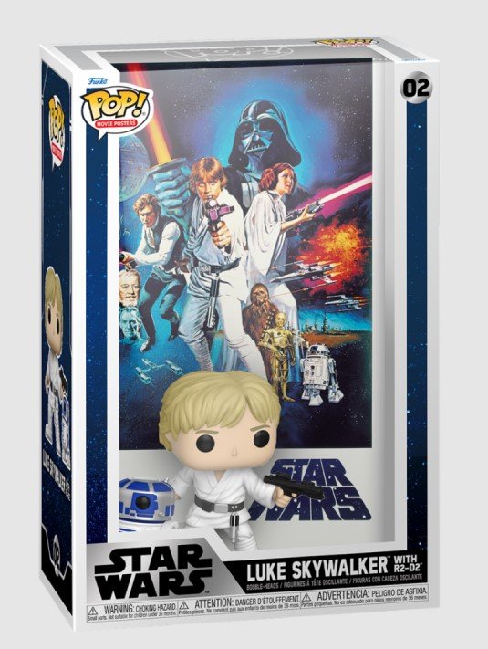 Funko POP! Movie Posters, figurka kolekcjonerska, Star Wars, Luke Skywalker, 02