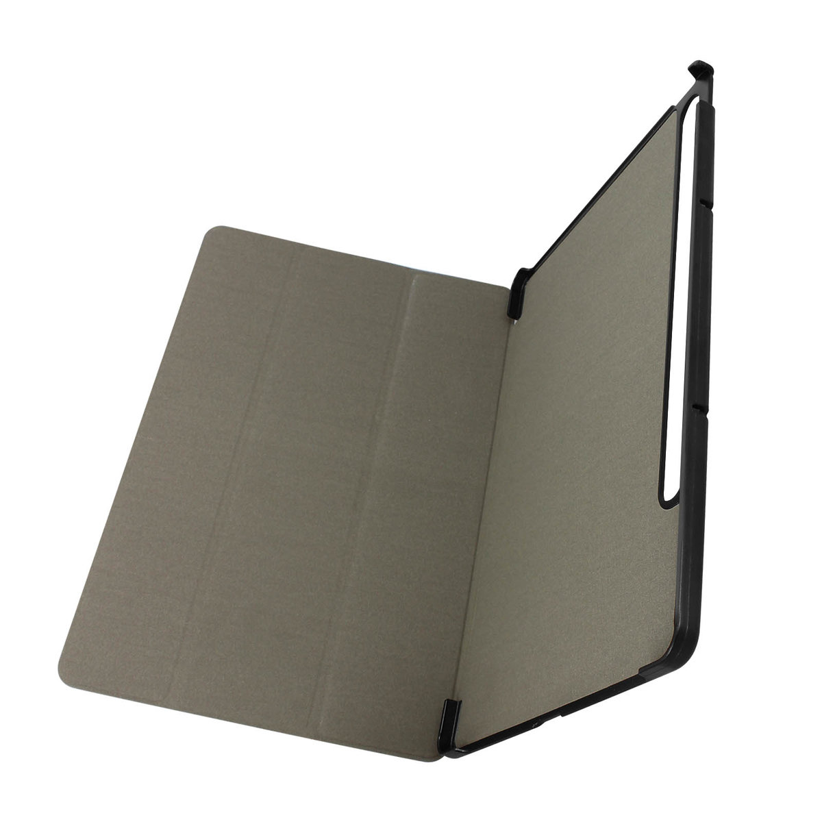 Etui Folio do Lenovo Tab P12 Pro Czarny uchwyt na wideo i klawiaturę