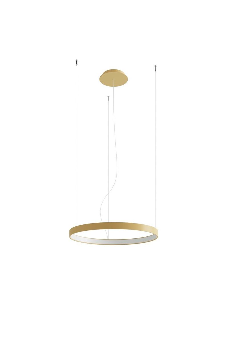 Wiszący ring Rio TH.217 Thoro LED 30W 4000K do salonu złoty
