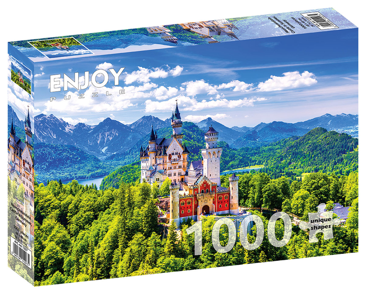 Puzzle, Zamek Neuschwanstein, Niemcy, 1000 el.