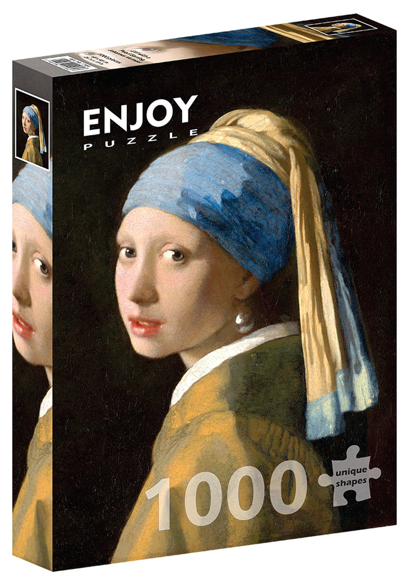 Puzzle, Dziewczyna z perłą, Johannes Vermeer, 1000 el.