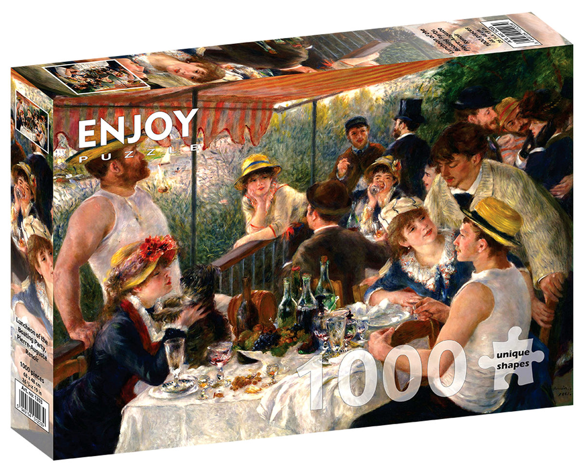 Puzzle, Śniadanie wioślarzy, Auguste Renoir, 1000 el.