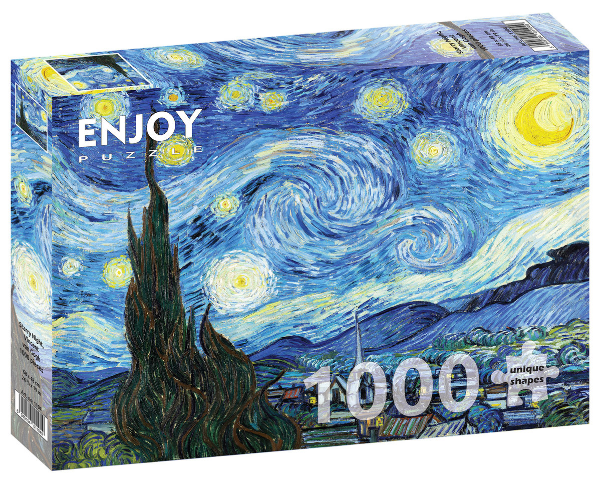 Puzzle, Gwiaździsta noc, Vincent van Gogh, 1000 el.