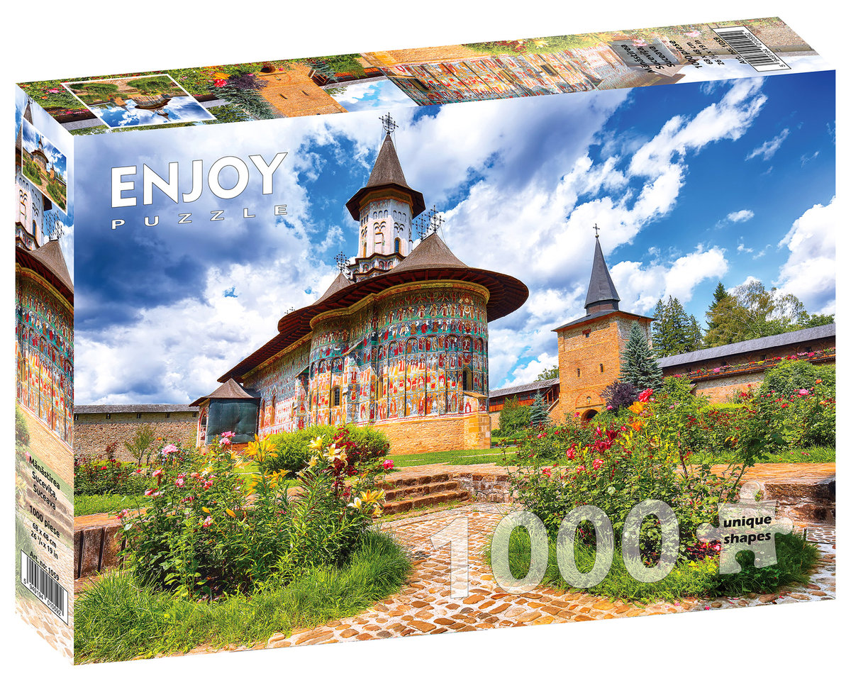 Puzzle, Monastyr Sucevita, Suczawica, Rumunia, 1000 el.