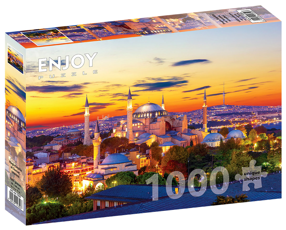 Puzzle, Hagia Sophia, Stambuł, Turcja, 1000 el.