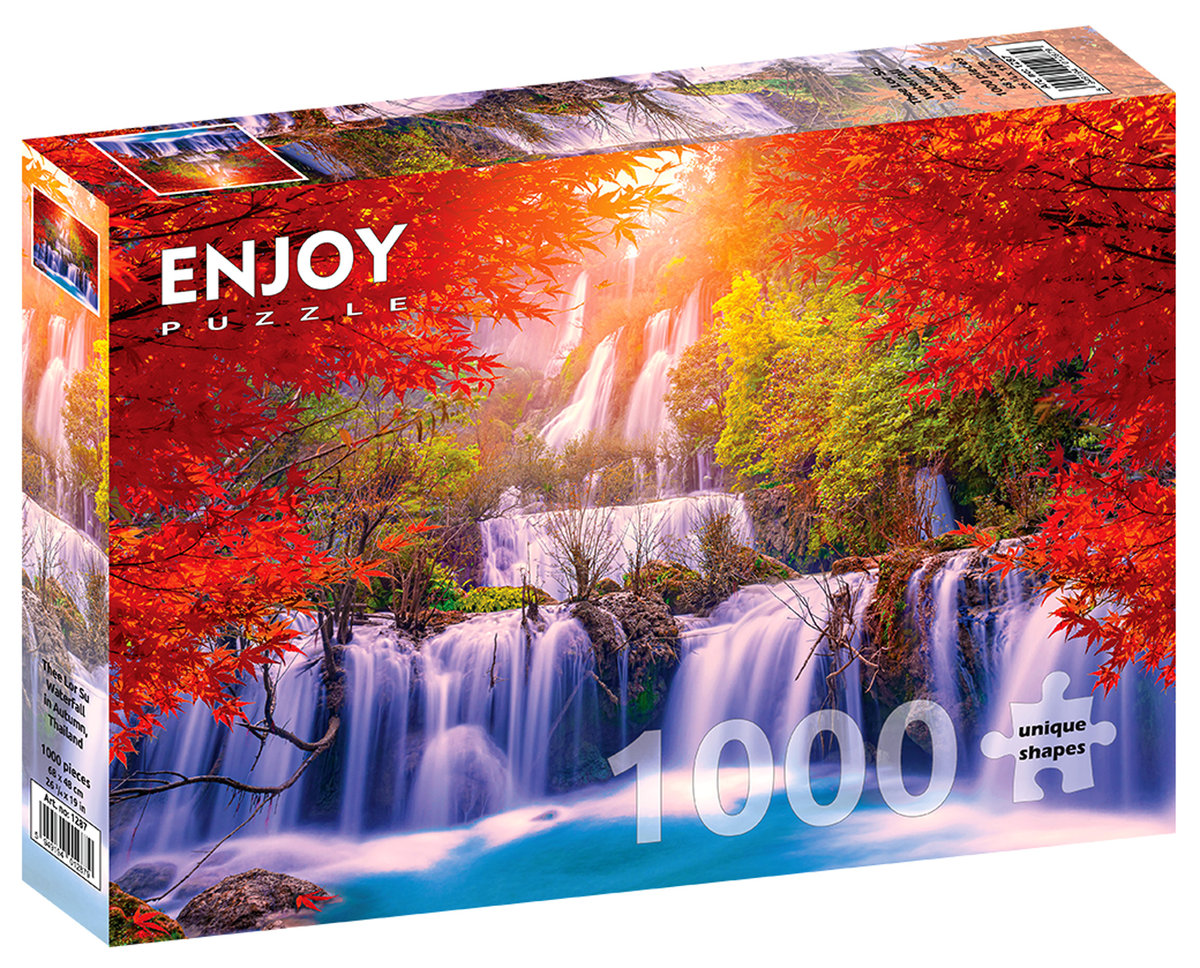 Puzzle, Wodospad Thi Lo Su, Tajlandia, 1000 el.