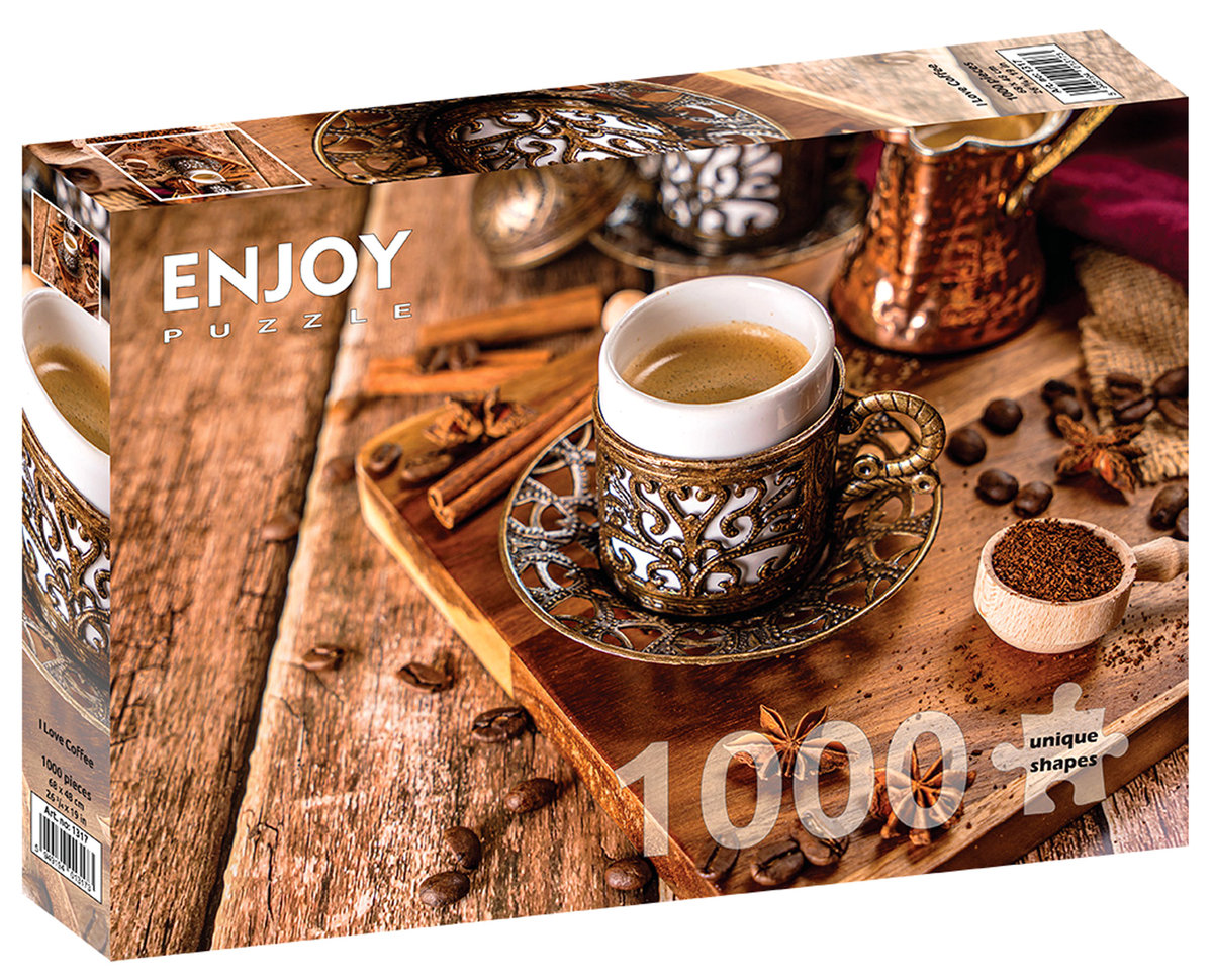 Puzzle, Kocham kawę, 1000 el.