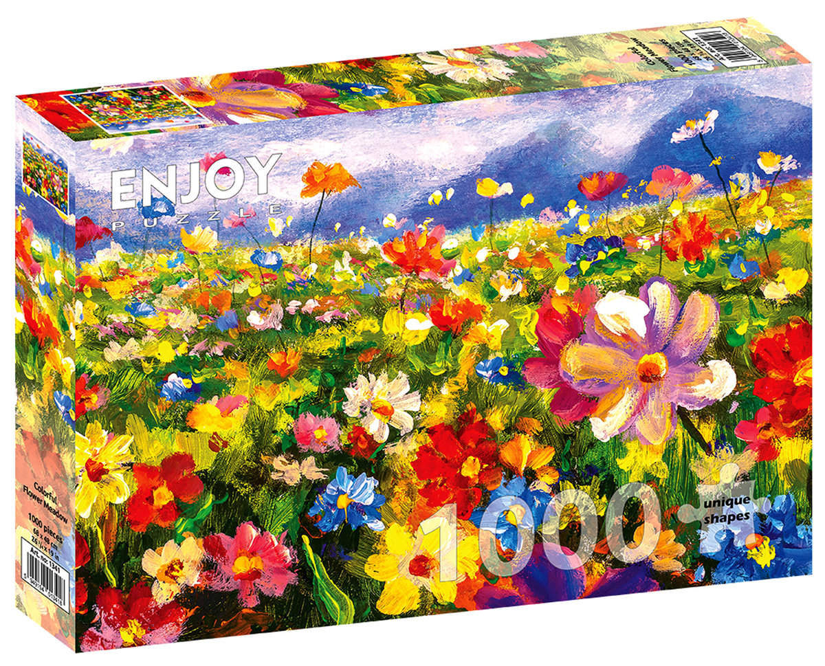 Puzzle, Łąka pełna kwiatów, 1000 el.