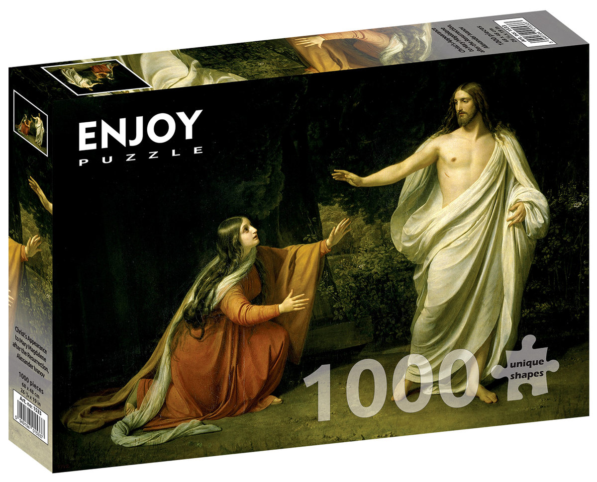 Puzzle, Chrystus ukazuje się Marii Magdalenie, Aleksandr Iwanow, 1000 el.