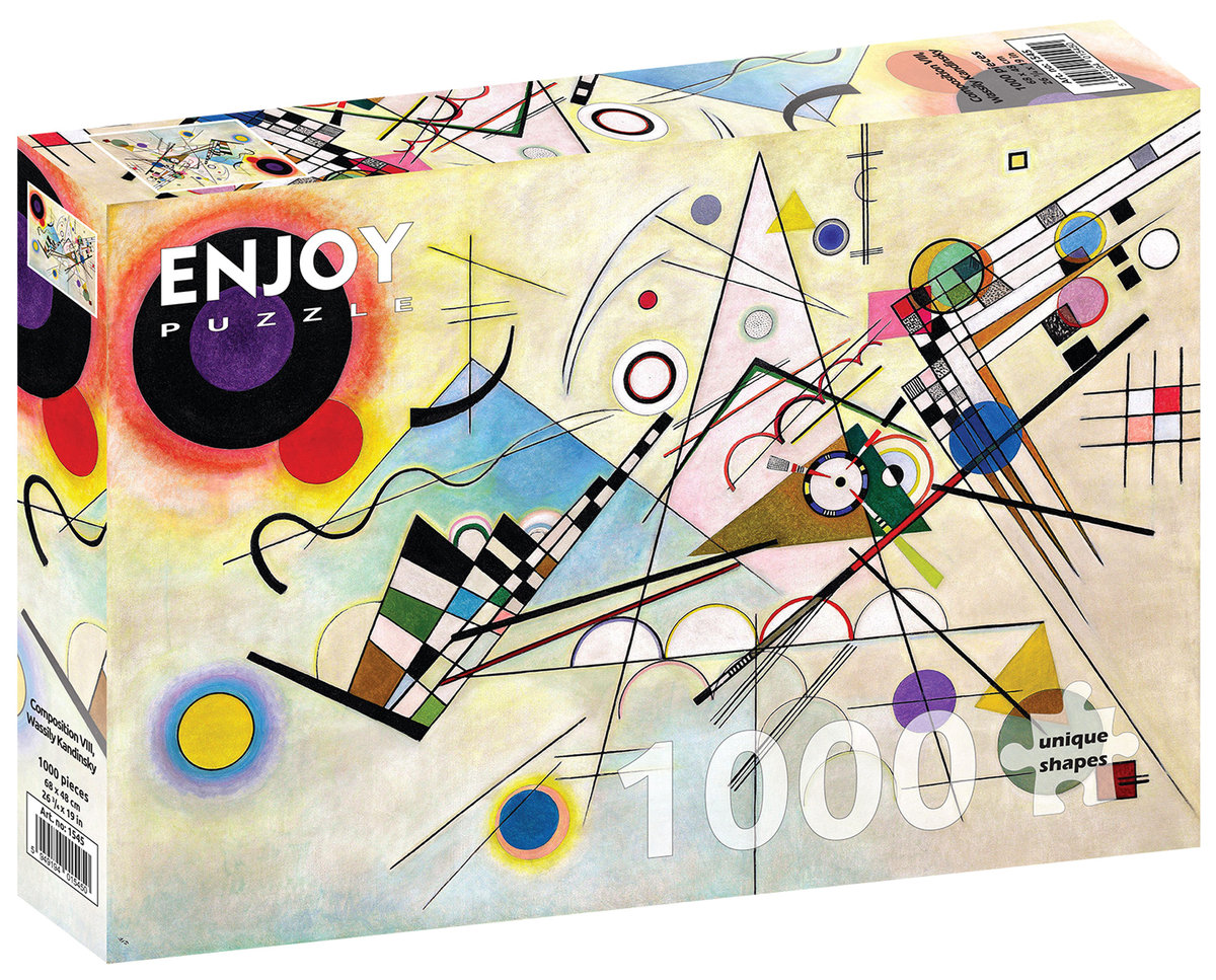 Puzzle, Kompozycja VIII, Wassily Kandinsky, 1000 el.