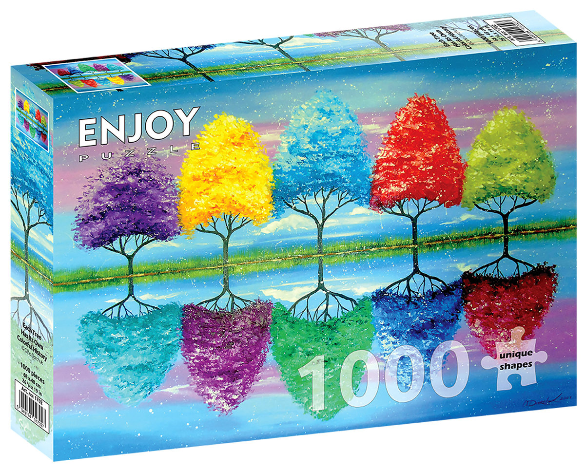 Puzzle, Każde drzewo ma swoją historię, 1000 el.