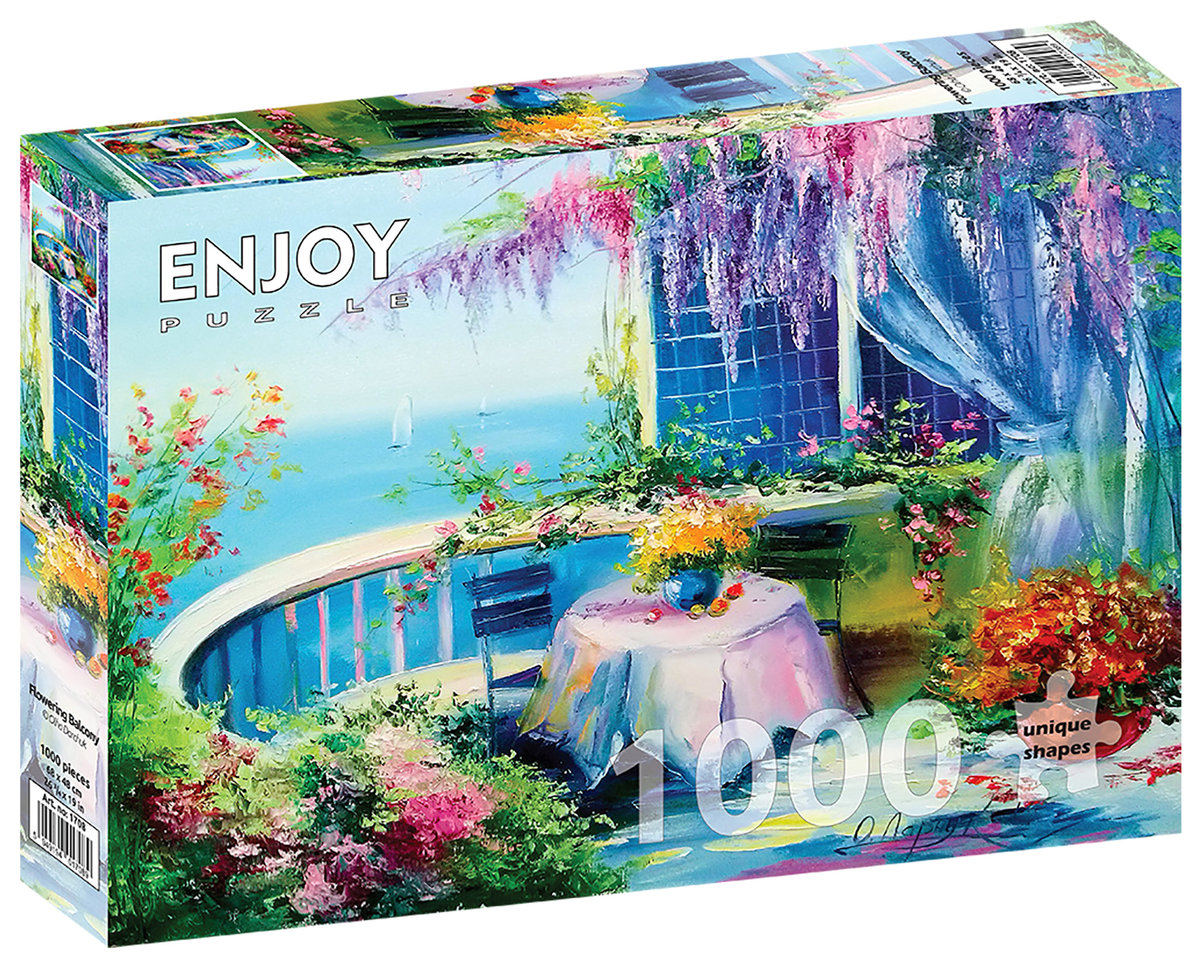 Puzzle, Widok z balkonu, 1000 el.