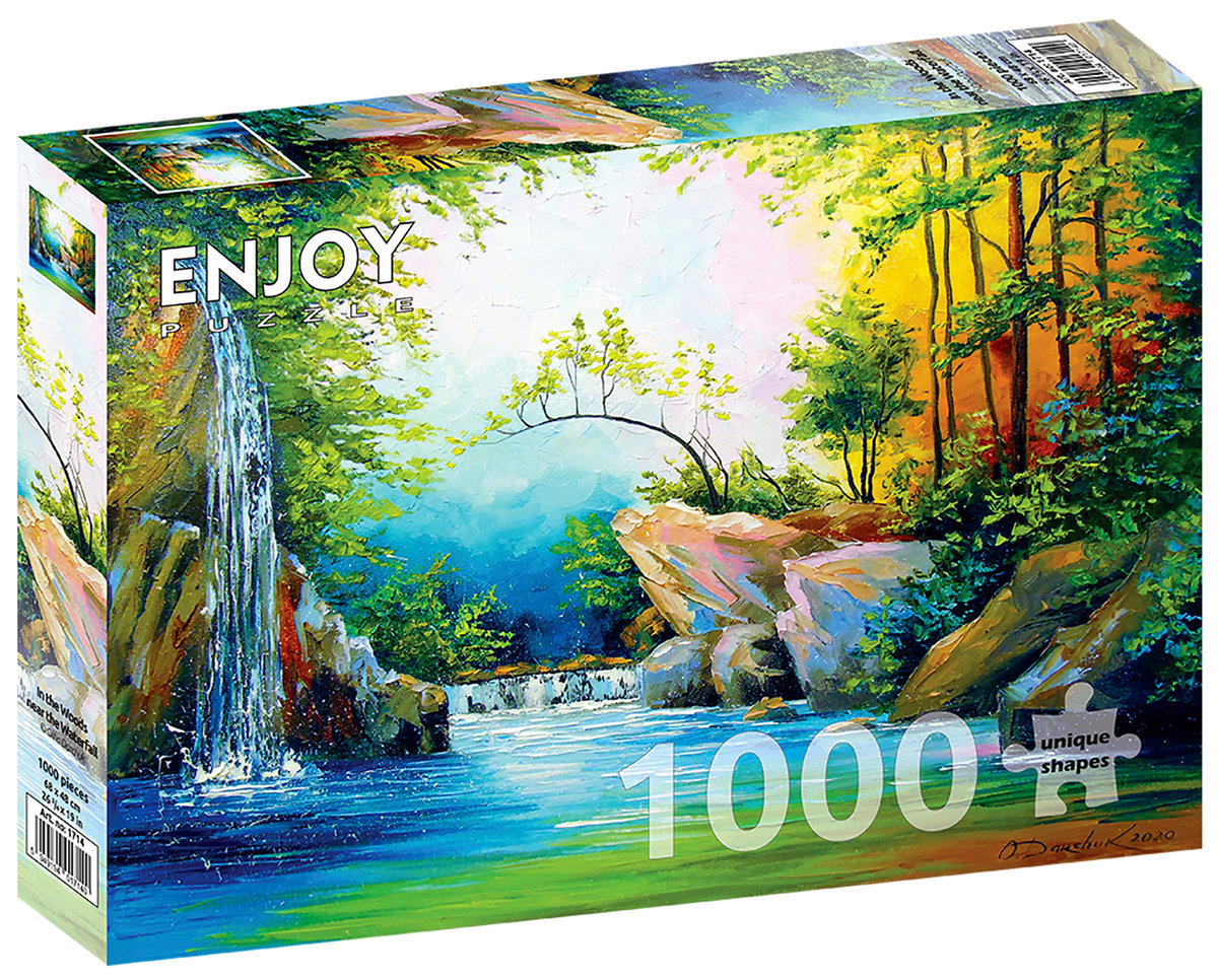 Puzzle, Leśny wodospad, 1000 el.