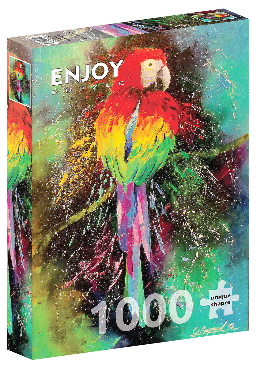 Puzzle, Kolorowa papuga, 1000 el.