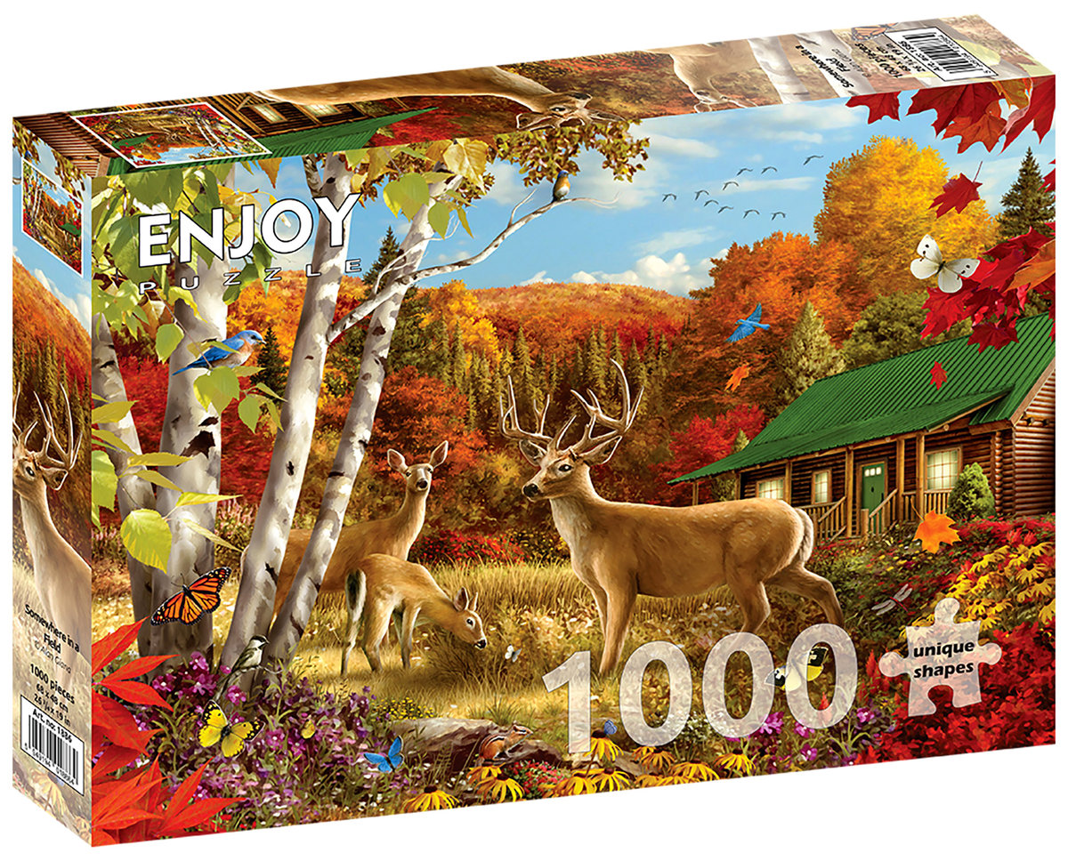 Puzzle, W zgodzie z naturą, 1000 el.