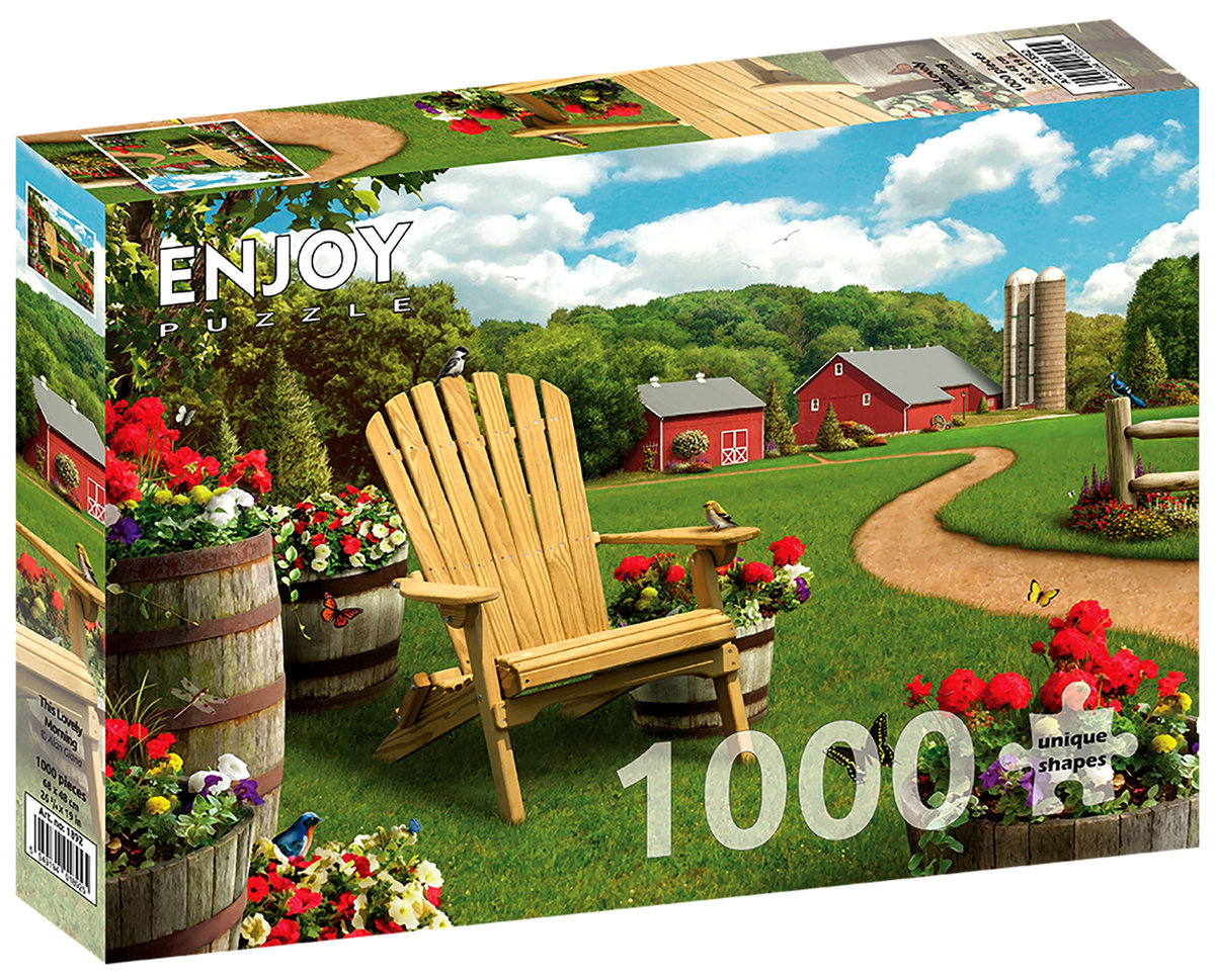 Puzzle, Piękny poranek, 1000 el.