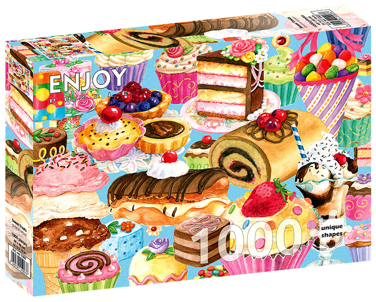 Puzzle, Słodkie przysmaki, 1000 el.