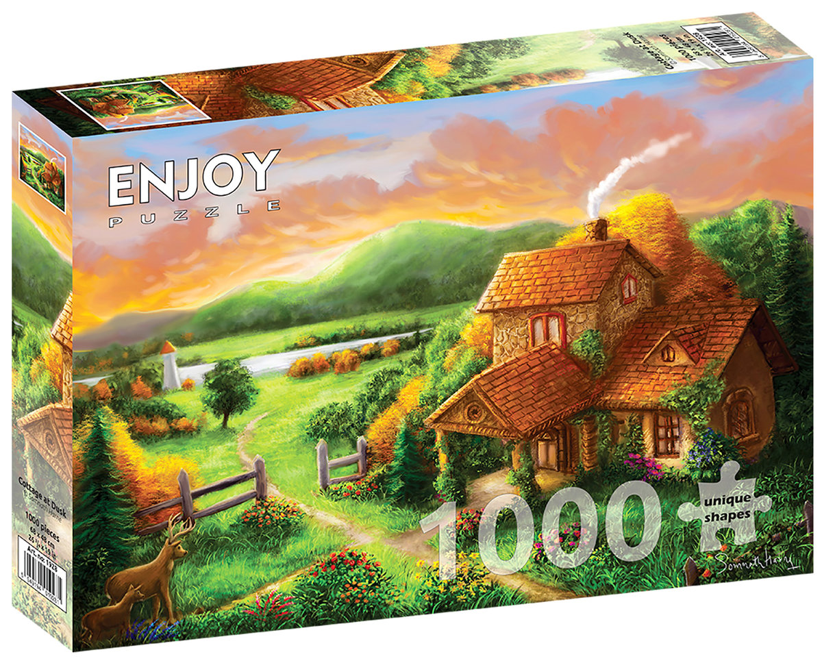 Puzzle, Chatka o zmierzchu, 1000 el.