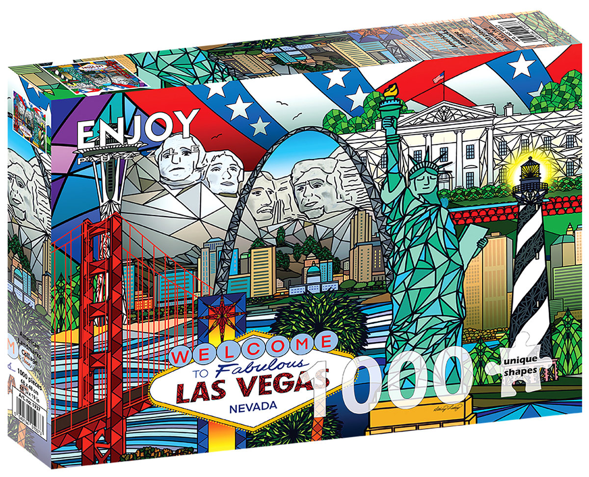 Puzzle, Atrakcje turystyczne w USA, 1000 el.