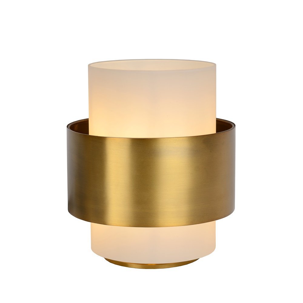 Lucide Firmin 45597/20/02 lampa stołowa lampka 1x40W E27 złota