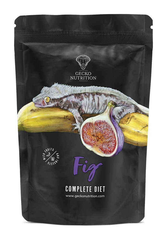 Gecko Nutrition Banan Figa - pokarm dla gekonów : Gekon orzęsiony, felsuma 100g