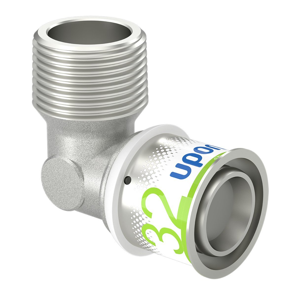 Uponor S-Press PLUS kolano z gwintem zewn. 32-R1