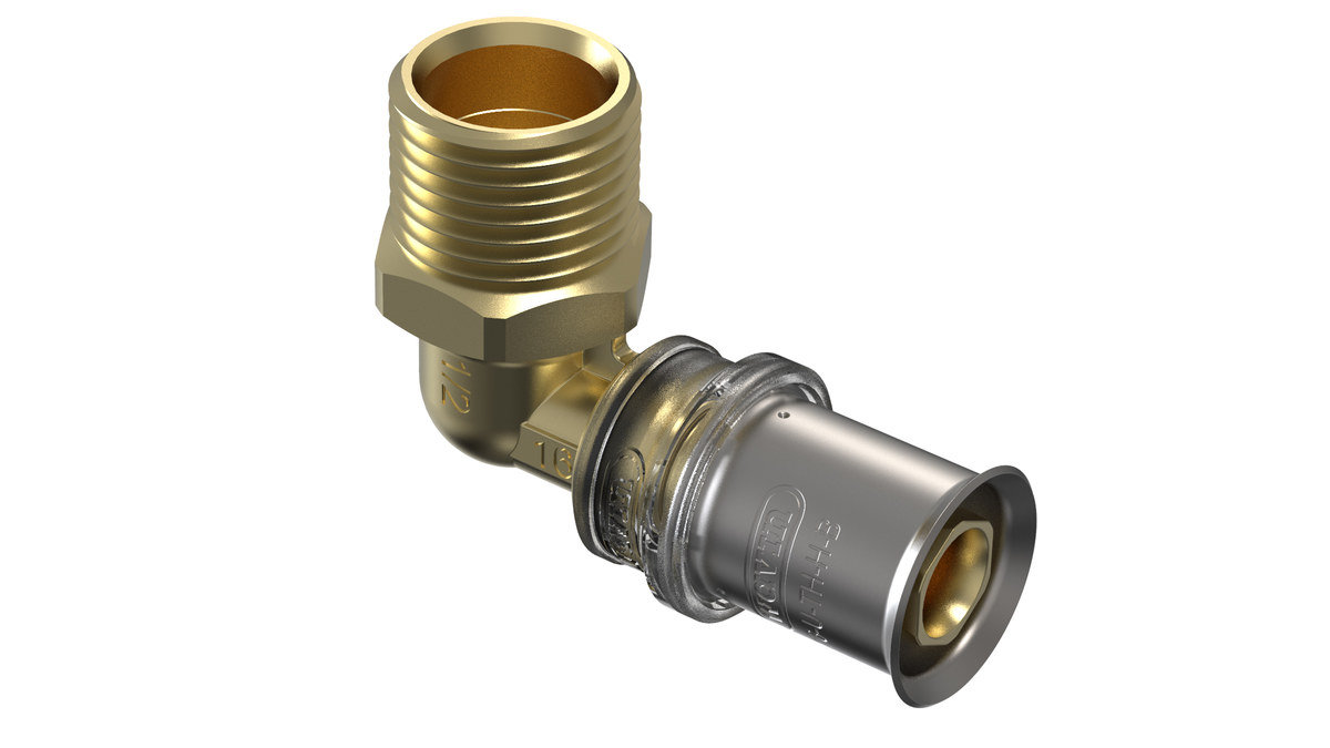 Kolano 90o GZ Tigris M5 fi 25x3/4