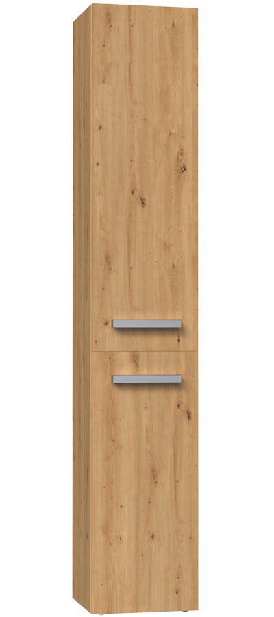 Wąski Słupek Łazienkowy Dąb Artisan P4-Z41