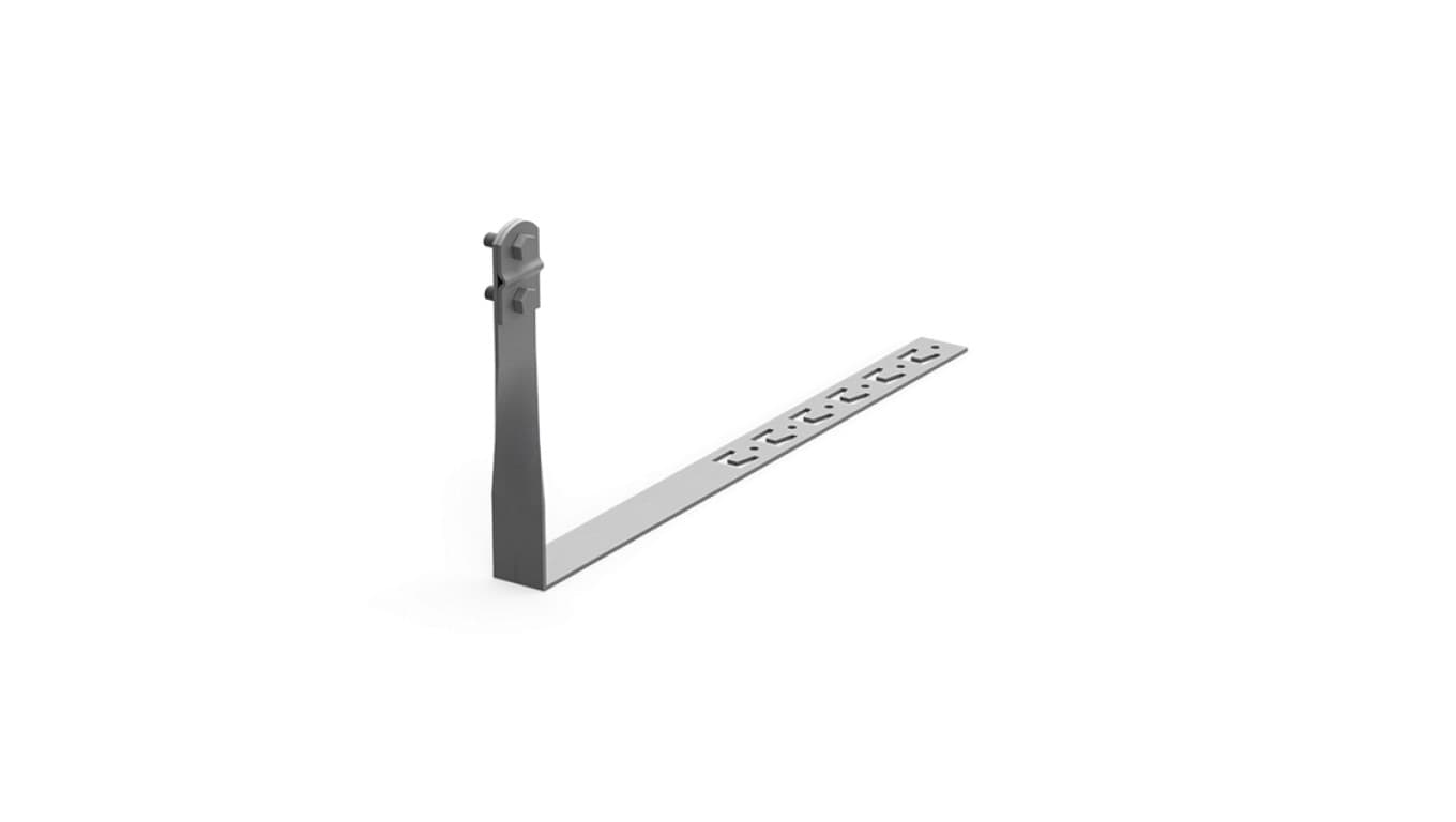 Elko-Bis Uchwyt pod dachówkę skręcany z zaczepami L-330 11.2/Z/S OG /91103002/ 91103002