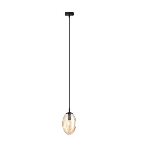 Astral lampa wisząca 1-punktowa czarna/miodowa 1267/1