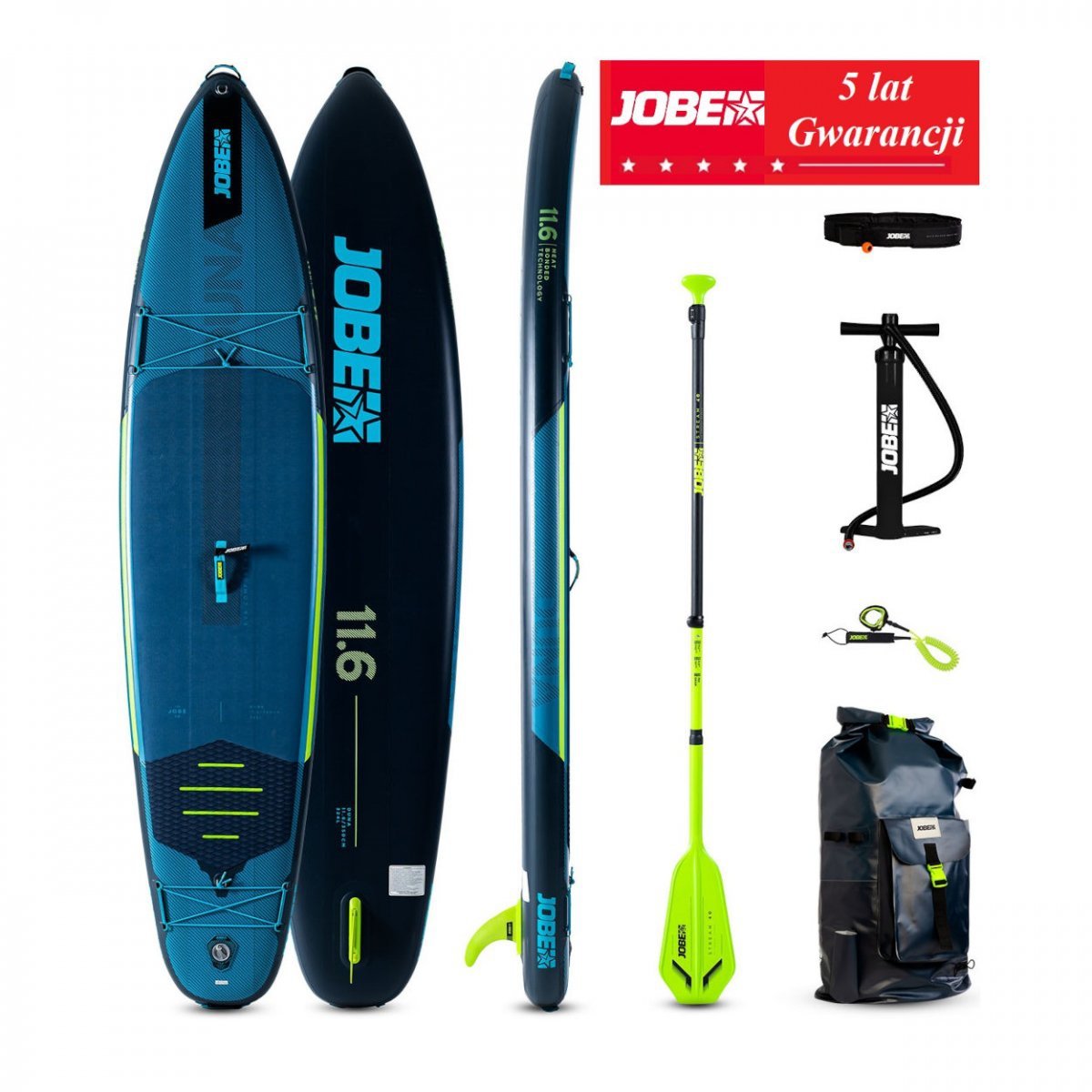 Deska sup Jobe Duna 11.6 Steel Blue 2023
