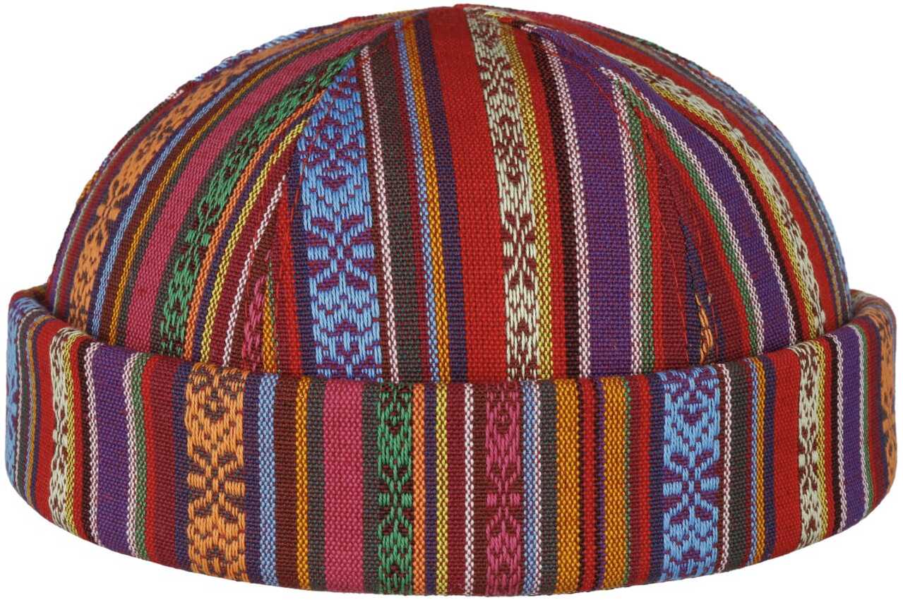 Czapka Dokerka Fresh Stripes by Lierys, czerwony, L (58-59 cm)