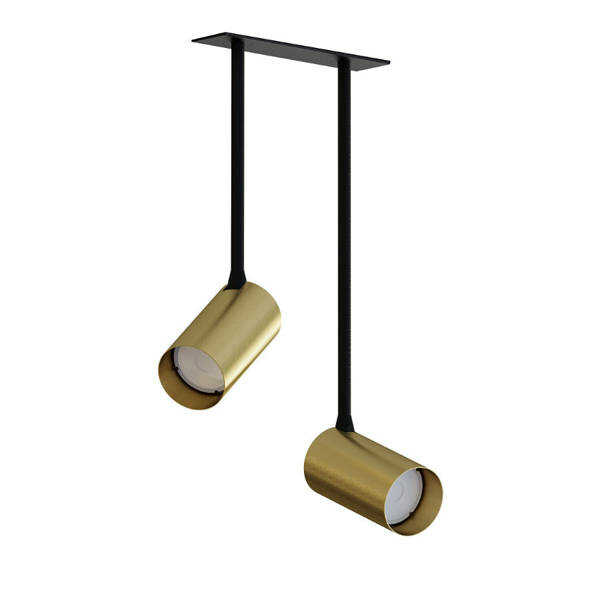 Lampa podtynkowa MONO SURFACE LONG II SOLID BRASS 7743 GU10 mosiądz