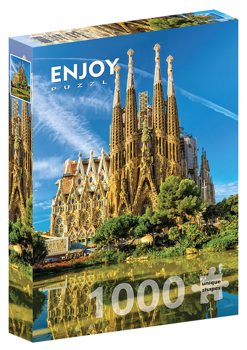 Puzzle, Sagrada Familia, Barcelona, Hiszpania, 1000 el.