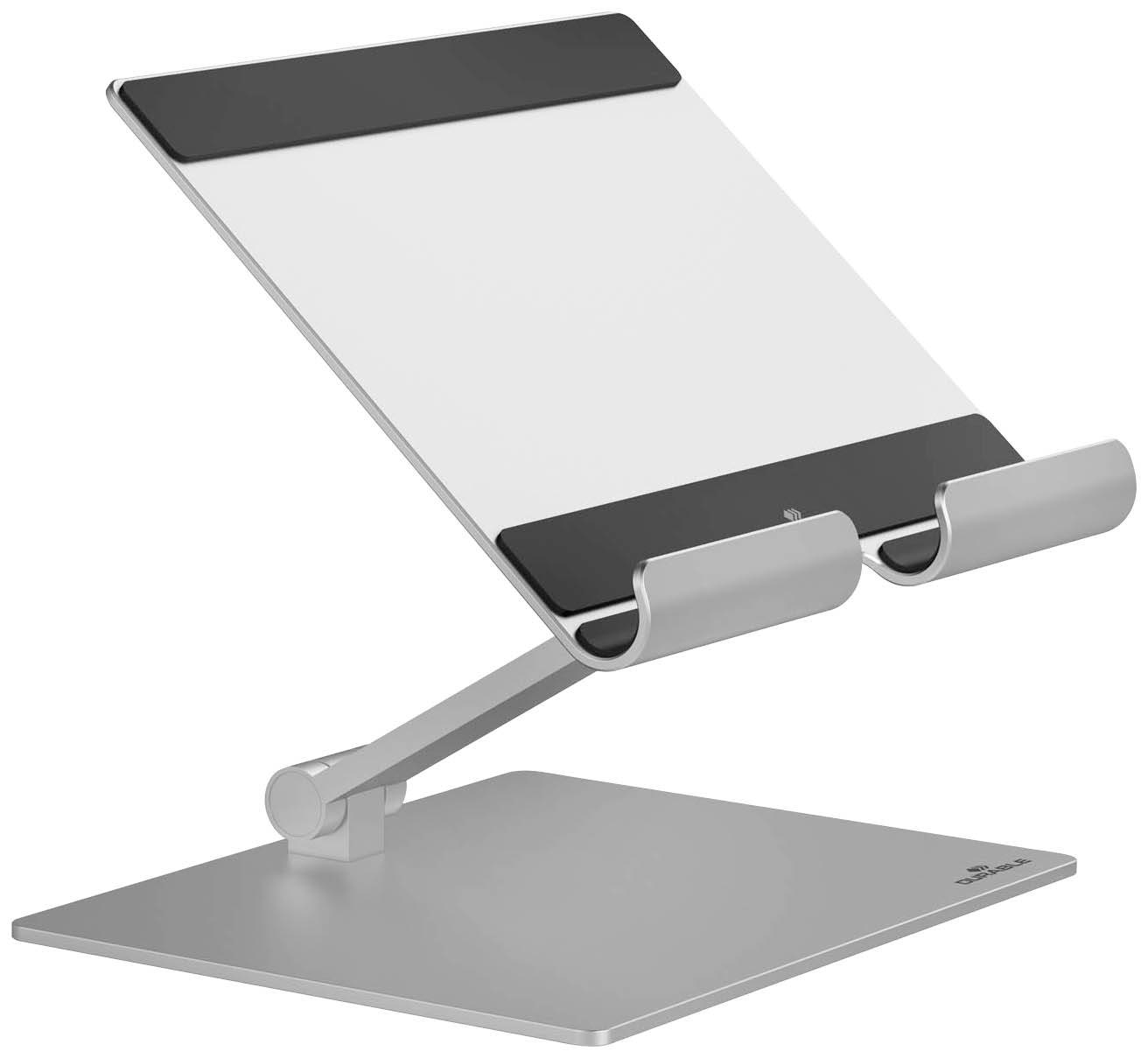 Uchwyt do tabletu z podstawą stołową DURABLE RISE srebrny /894023/