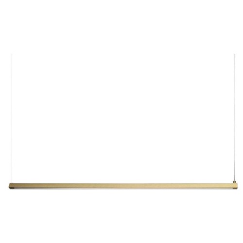 Lampa wisząca Linus 120 cm złota