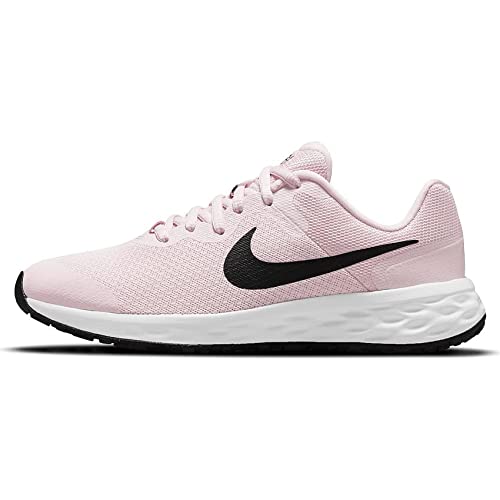 Nike Buty dziecięce Revolution 6, uniseks, Pink Foam Black, 38.5 EU