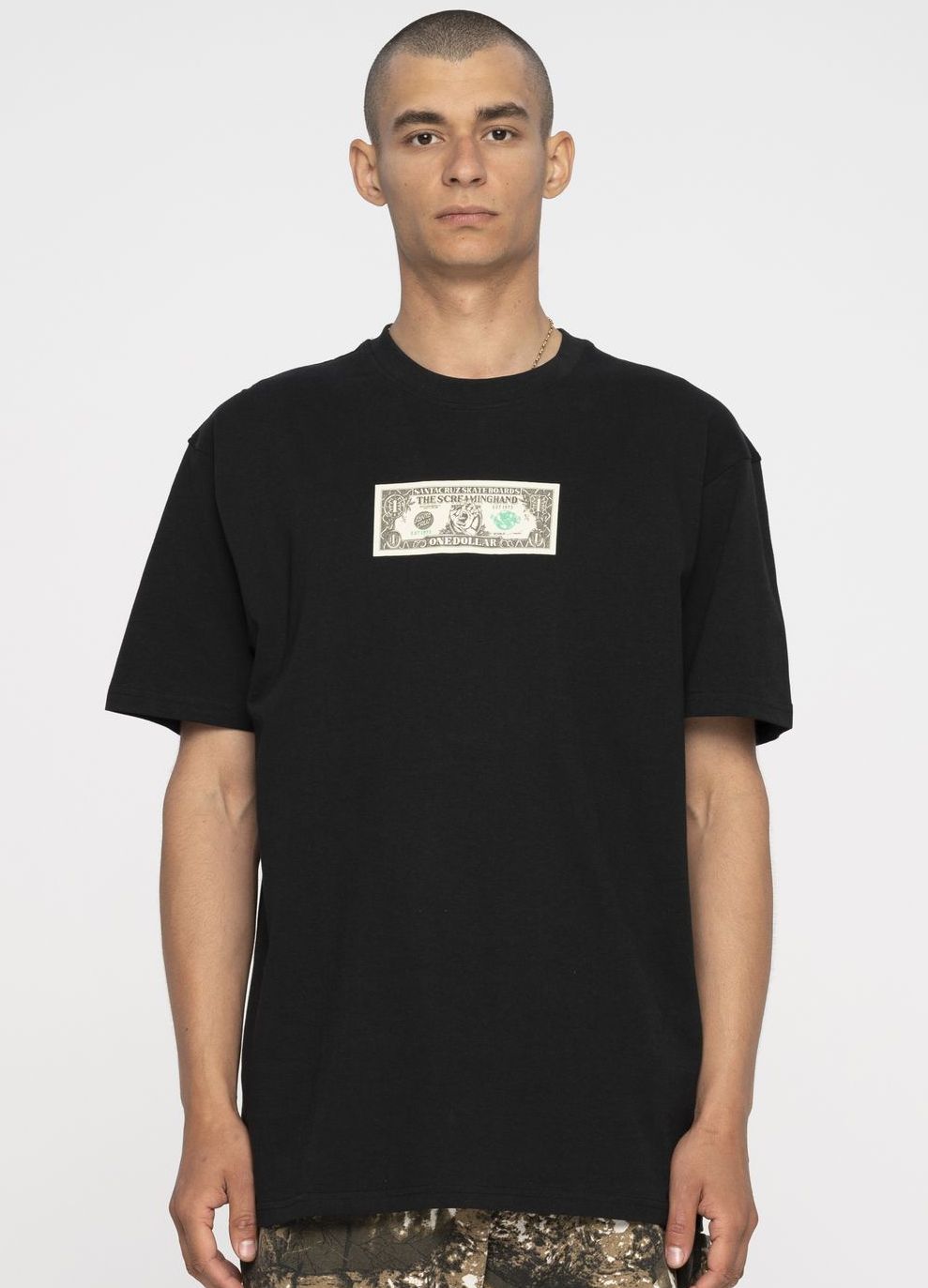 t-shirt męski SANTA CRUZ MAKO DOLLAR TEE Black