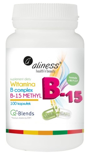 MEDICALINE Aliness Witamina B Complex B-15 Methyl x 100 kaps |  OD 149 PLN!