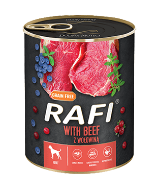 DOLINA NOTECI Rafi z wołowiną 12x800g