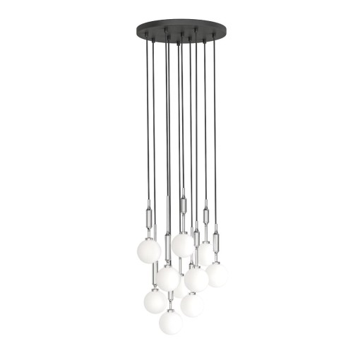 Ero X Cromo lampa wisząca 10-punktowa OR85358