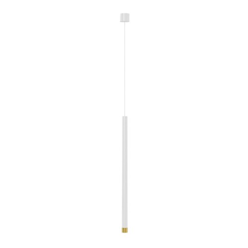 Q I Bianco/Gold 60 lampa wisząca 1-punktowa biała/złota OR85174