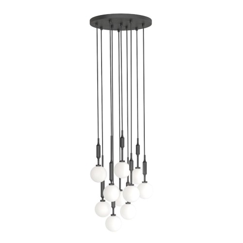 Ero X Nero lampa wisząca 10-punktowa OR85372
