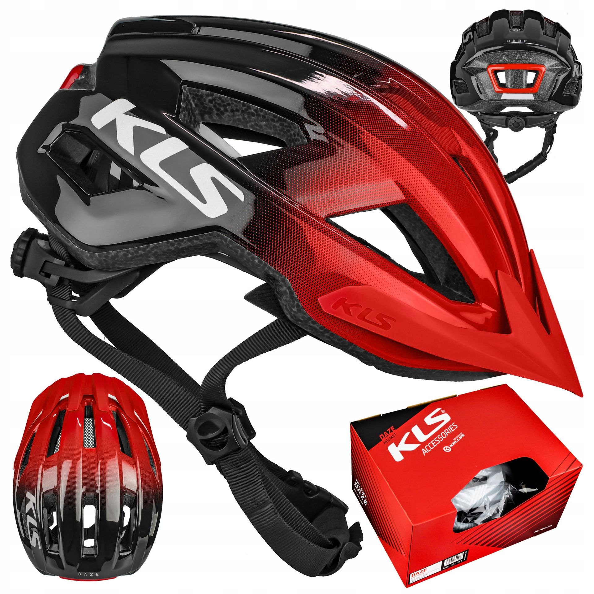 Kellys Kask Daze 2022 S/M czerwony