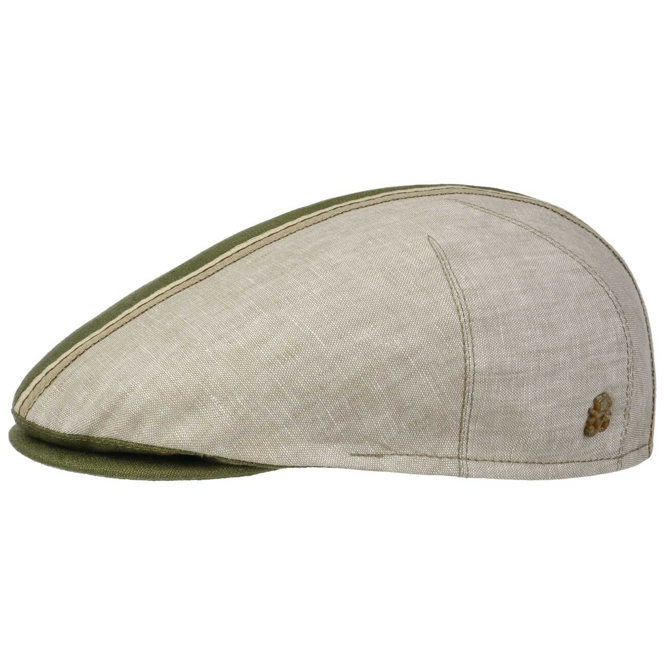 Kaszkiet Lniany Philipp Zechbauer by Mayser, zielony, 60 cm