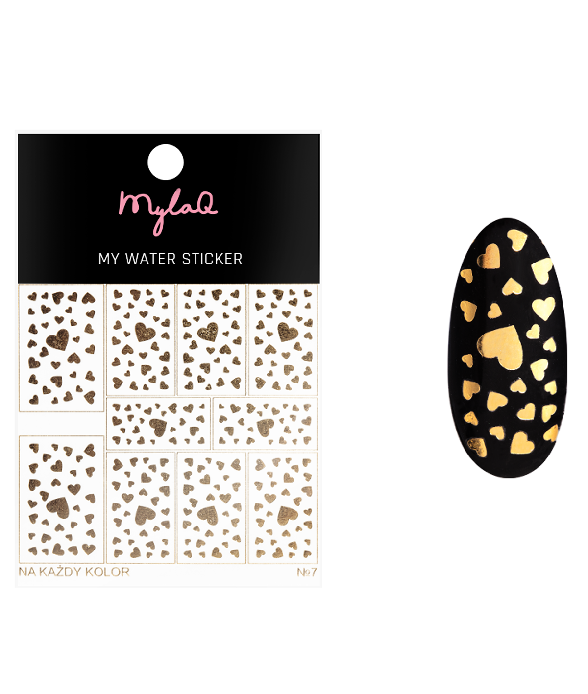 MyLaq Naklejki na paznokcie My Water Sticker 7 MylaQ M280-7
