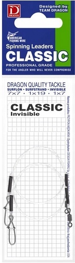 Dragon Przypon Invisible Fluorocarbon 15kg Classic